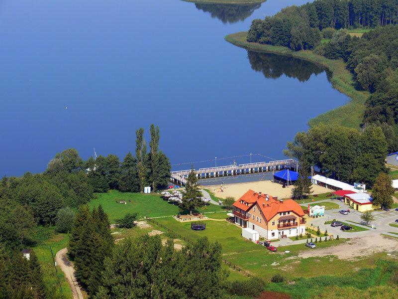 Hotel Sloneczny Brzeg Biskupiec  Kültér fotó